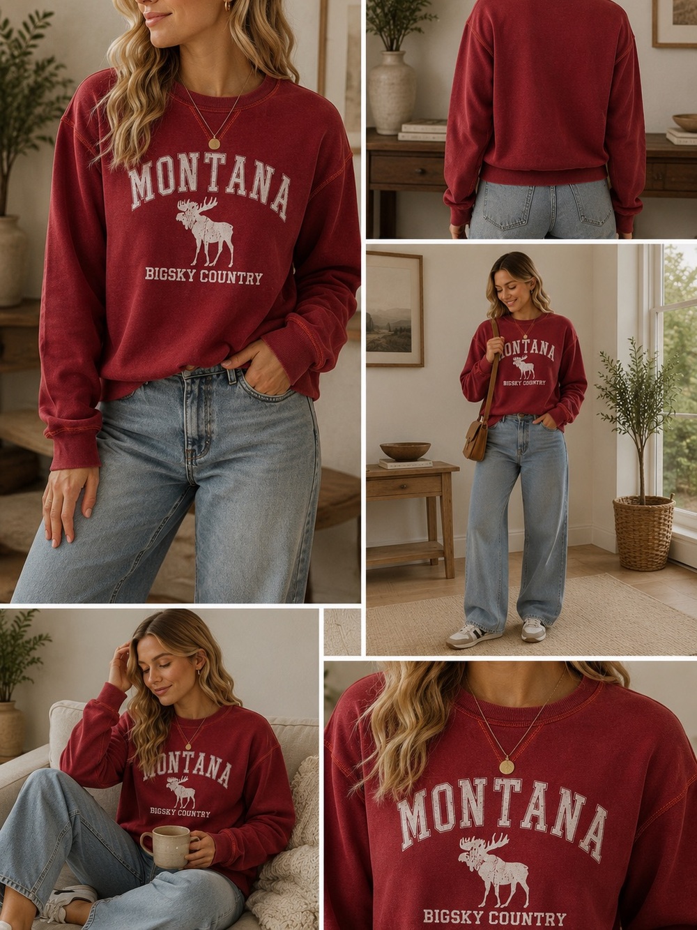 Vintage Montana Crewneck